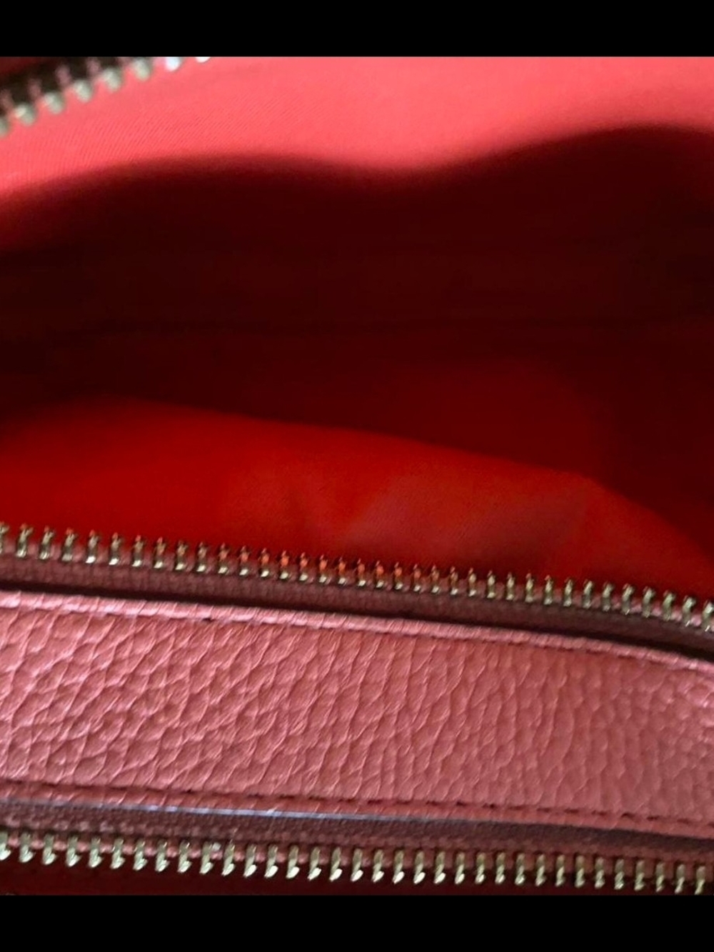 Tory Burch Pink Pebbled Camera Crossbody w/Contrast Strap FIRM$ - Picture 7 of 8